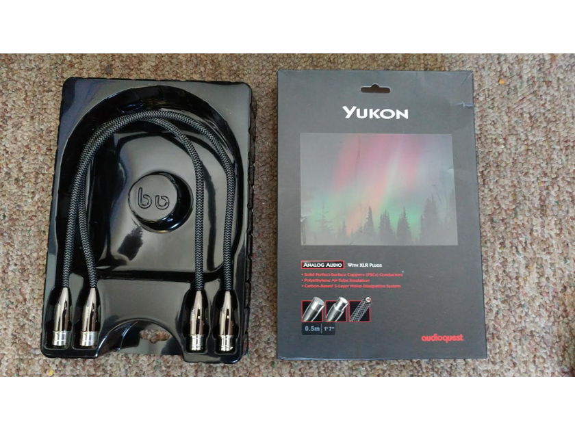 AudioQuest Yukon XLR .5M Interconnects
