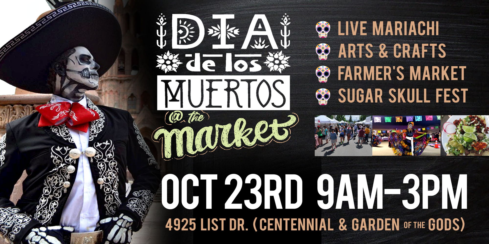 Dia de los muertos Festival promotional image