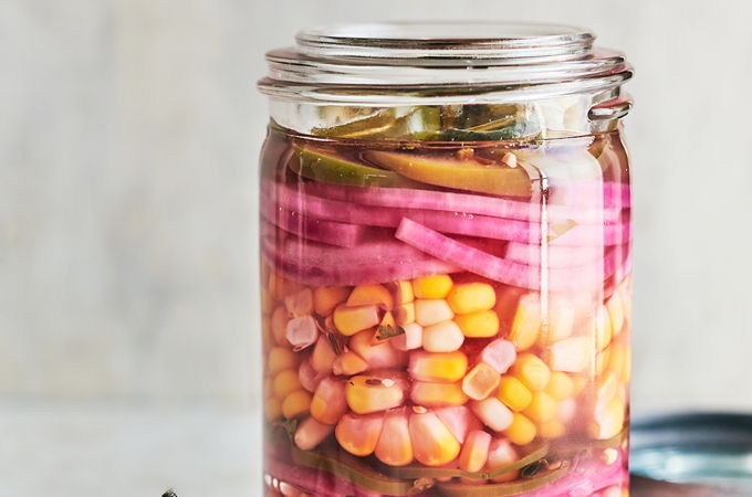 Pickled Corn