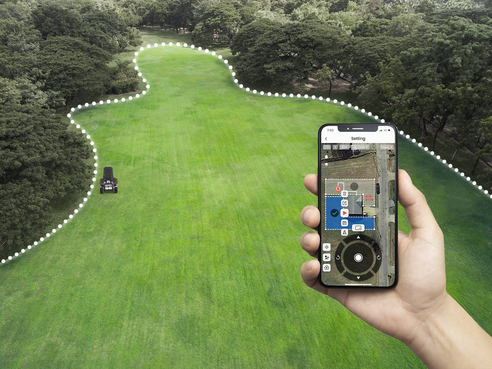 Robot lawn mower lidar deals