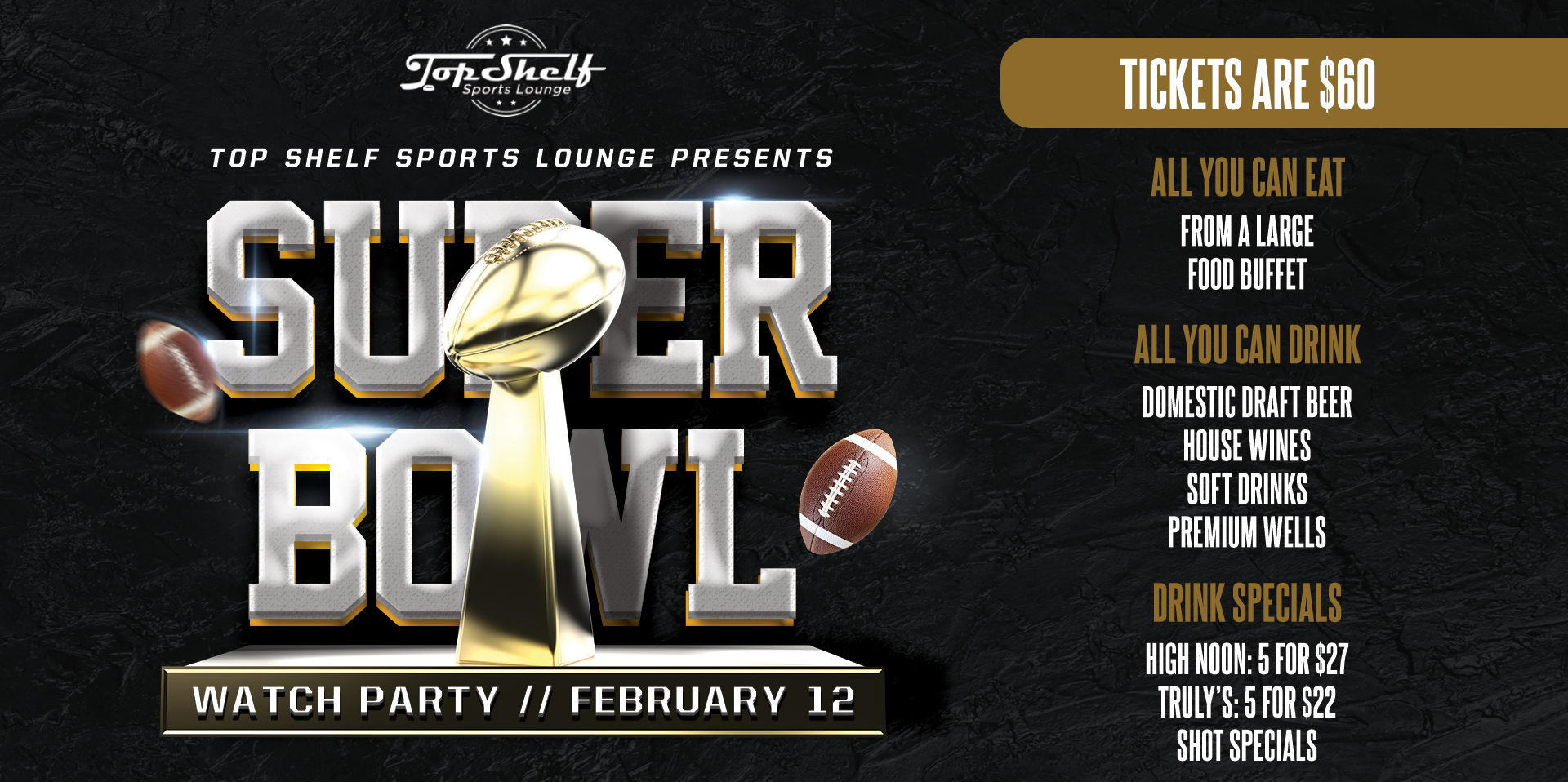Super Bowl Watch Party promotional image