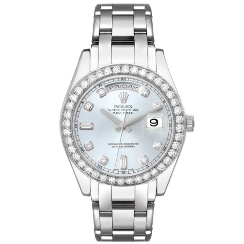Rolex Day-Date 36 MOP Dial Platinum