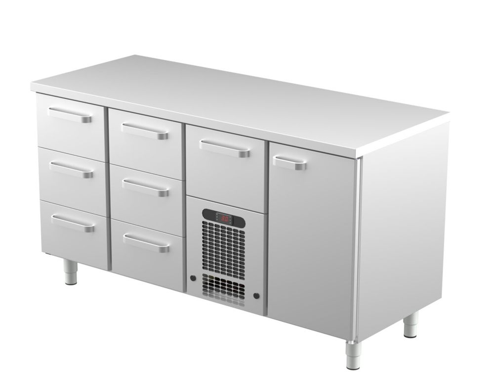 Coolpart VLE-1617 Kylbänk för livsmedel