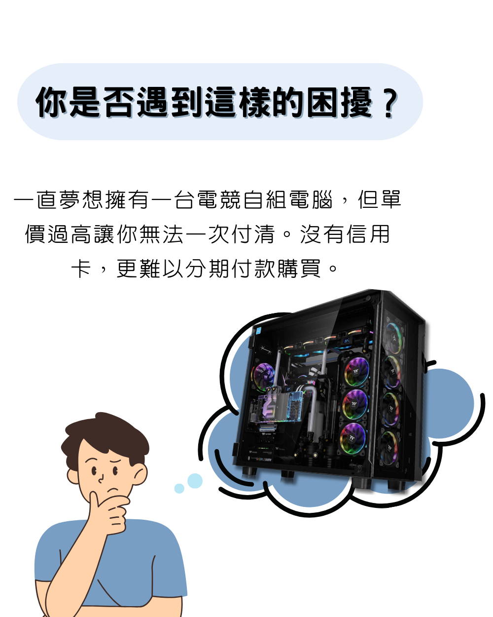 自組電腦 無卡分期