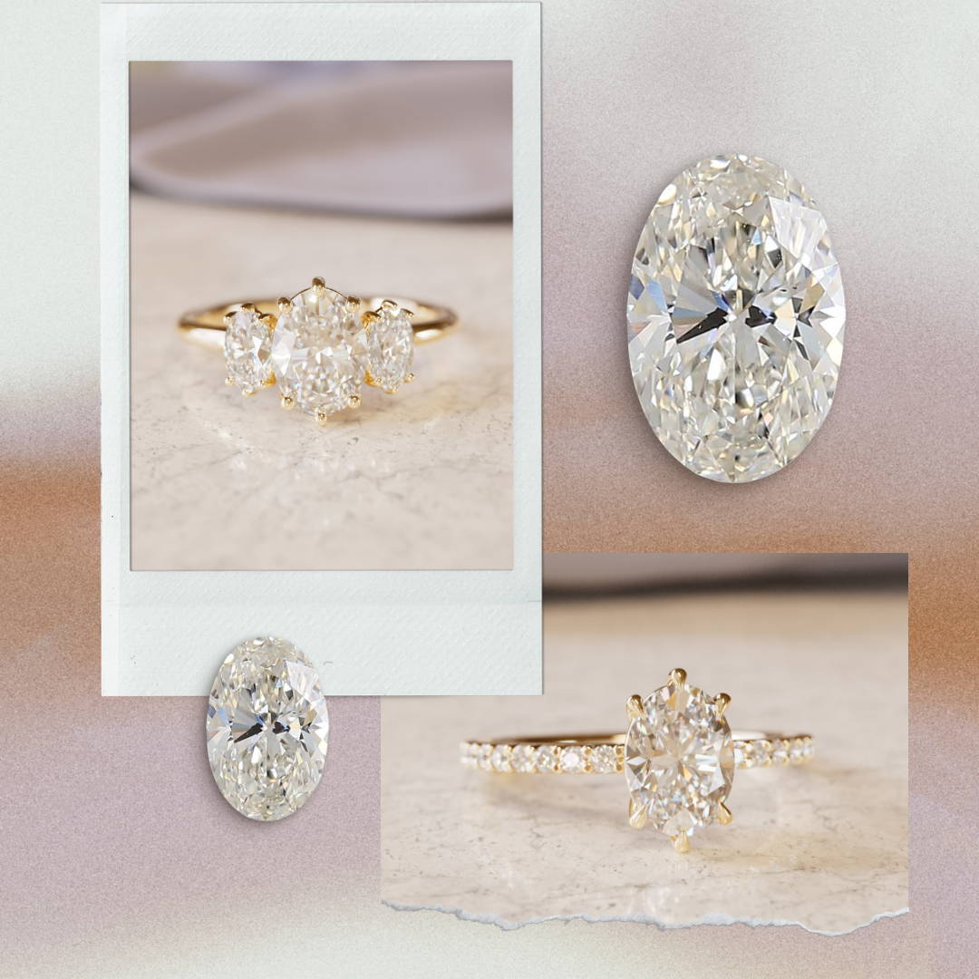 oval engagement rings