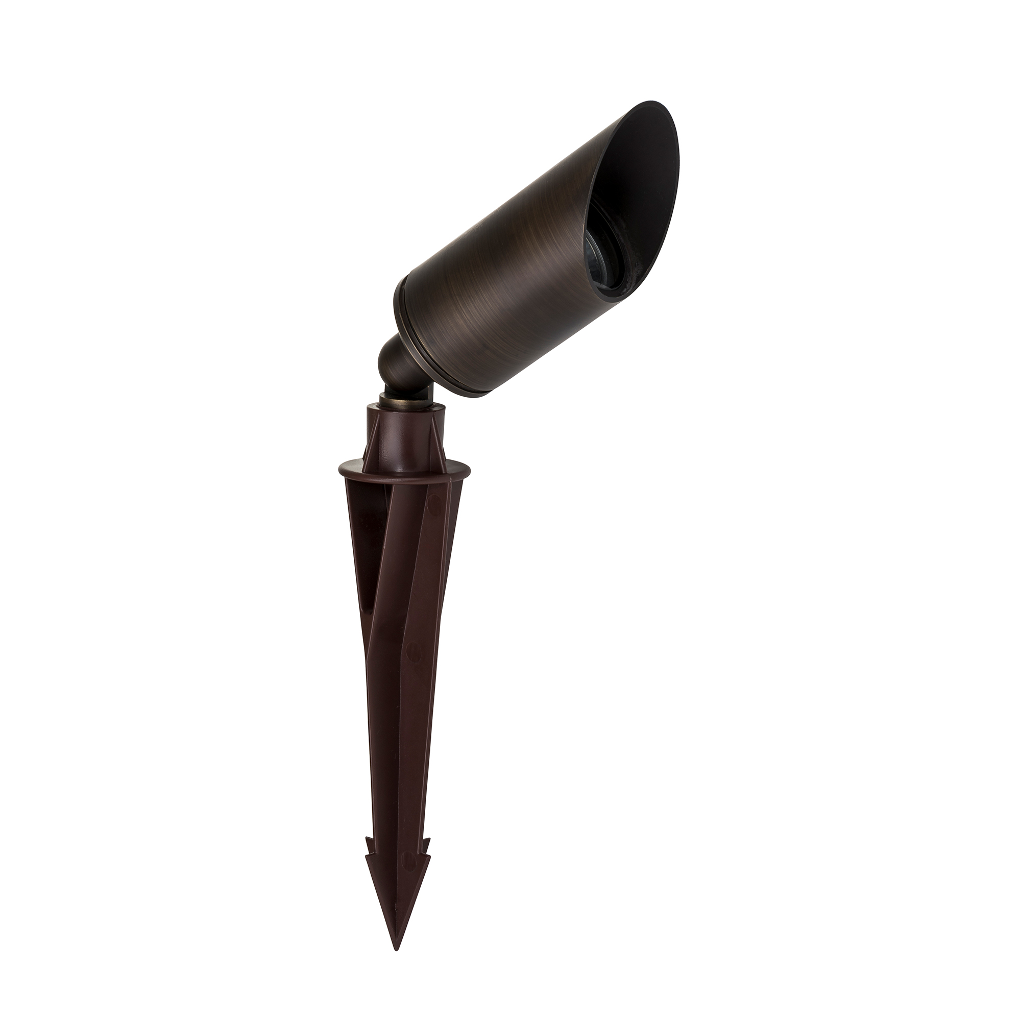 HV1458T - Shawl Antique Brass 5w LED Garden Spike Light
