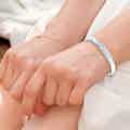 Platinum and diamond cuff bangle - Pobjoy Diamonds