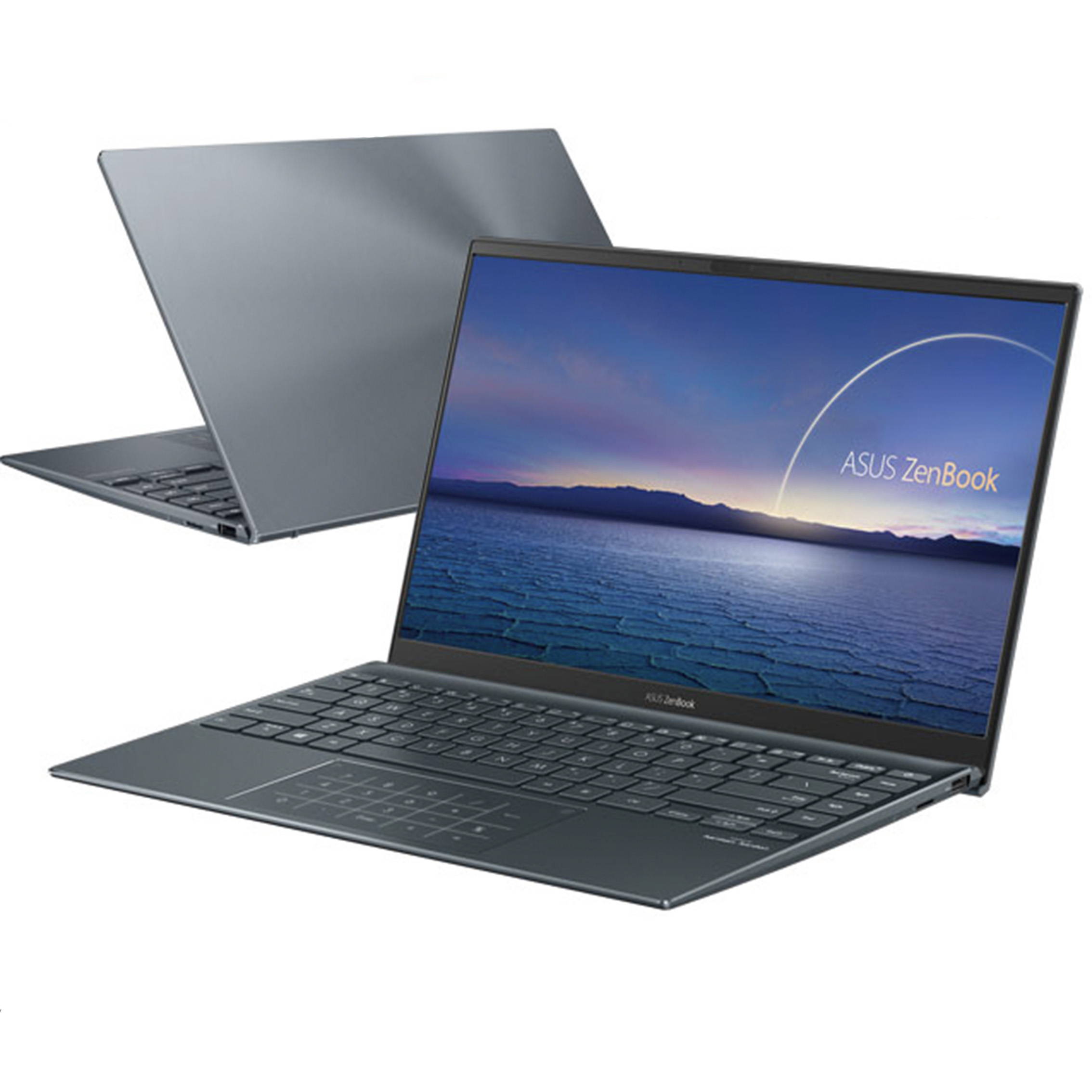 ASUS 文書筆電 ZenBook 14 UX425EA-0662G1165G7 綠松灰 輕量隨行文書筆電