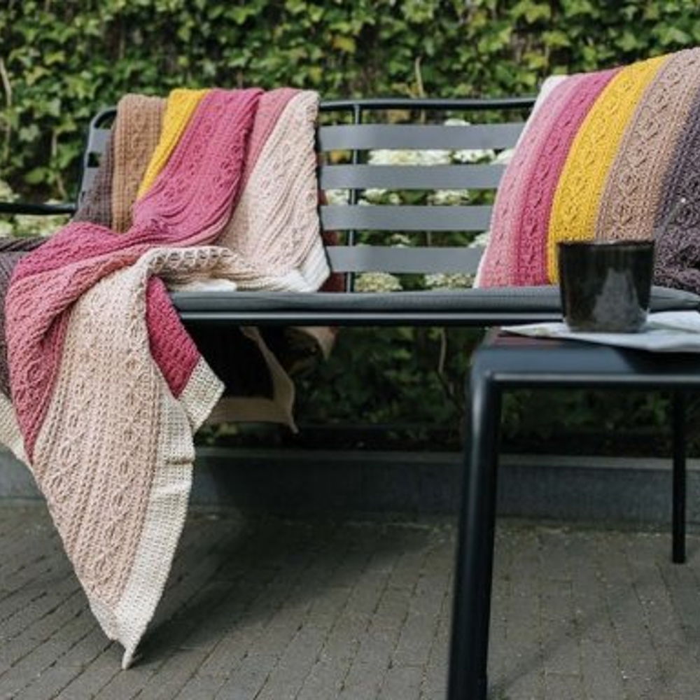 Gratis Haakpatroon voor de 'Kabeldeken' - PDF - Haakpatroon deken