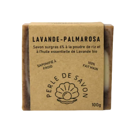 Lavendel- & Palmarosa-Seife rückfettend 6%
