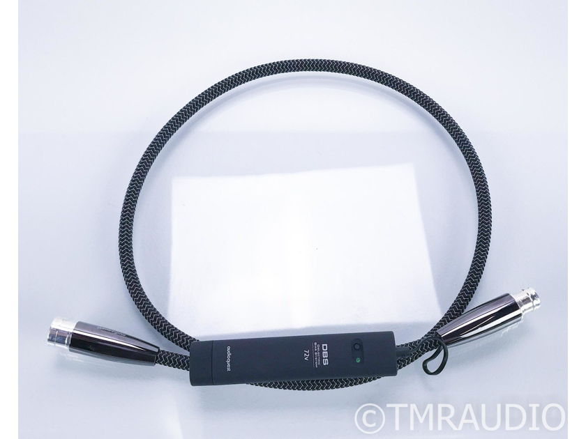 AudioQuest Diamond XLR Digital Cable; Single 1m AES/EBU Interconnect; 72v DBS (16738)
