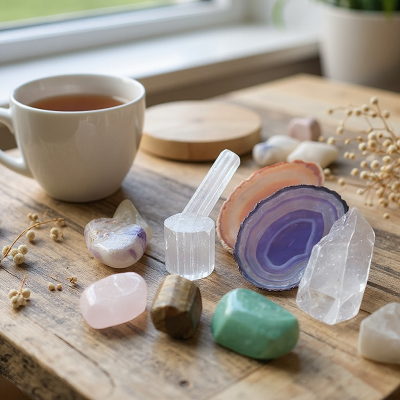 Healing Assorted Crystals - Protection & Healing