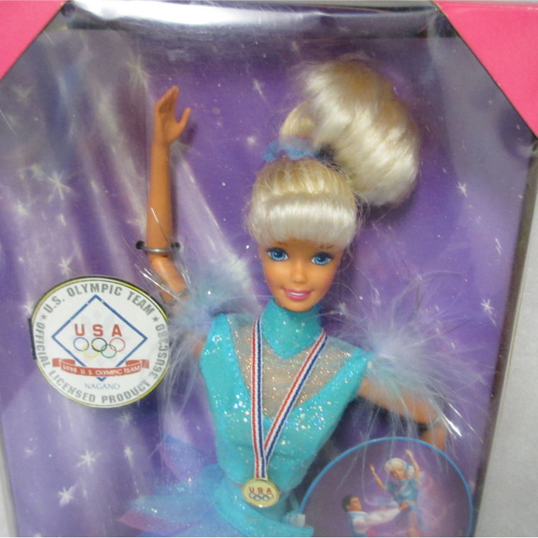 1997 Olympic Skater Barbie Eiskunstläuferin_2