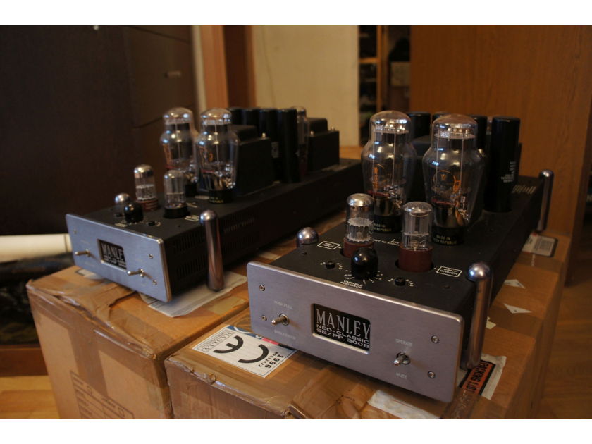 Manley Laboratories "Retro" SE/PP 300B Monoblock Tube Amplifier Pair