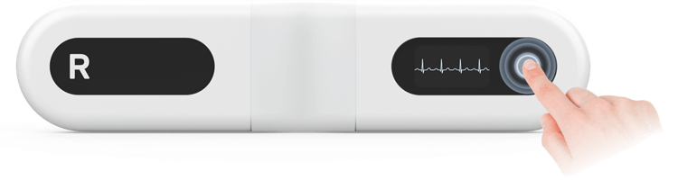 wellue 24-hour ecg recorder with event marker