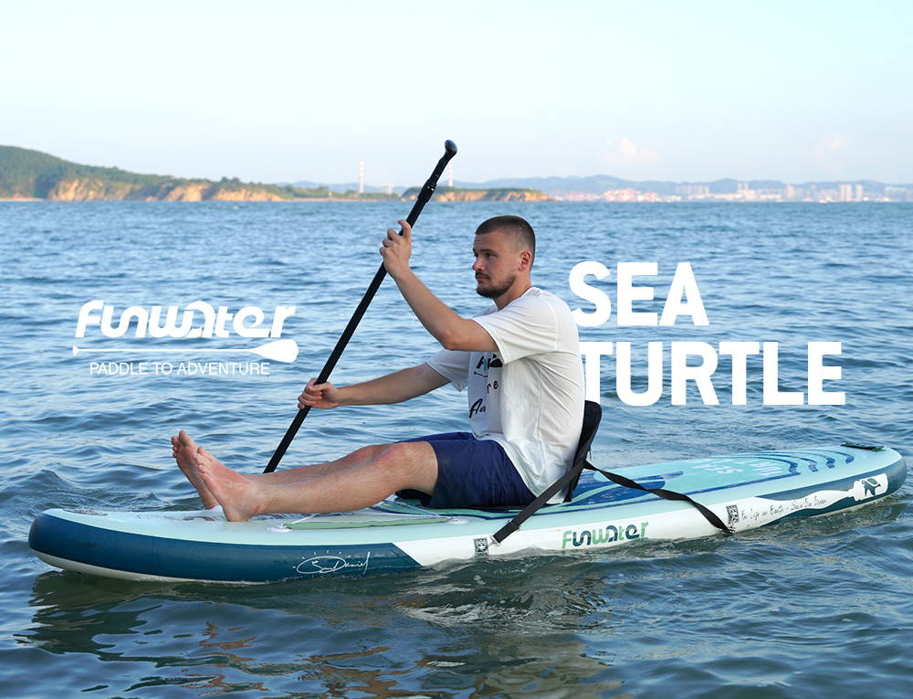 sea turtles paddle board user scenarios