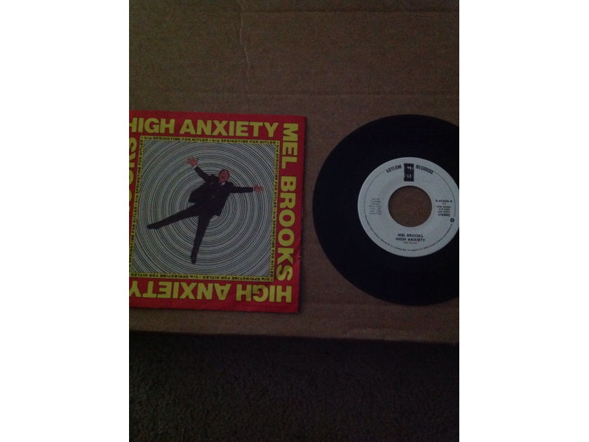 Mel Brooks - High Anxiety  Asylum Records Promo 45 Single With Picture Sleeve Vinyl NM