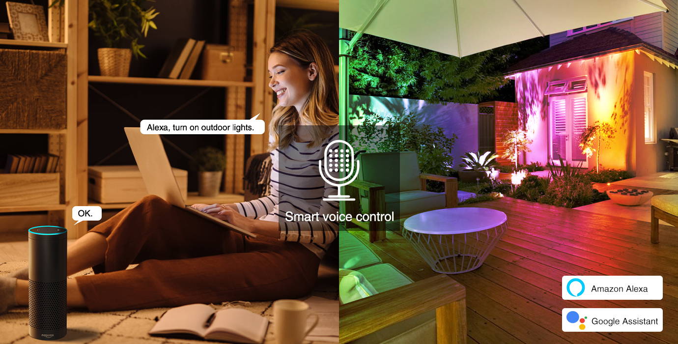 ONFORU Smart RGB Light with Voice Assistant