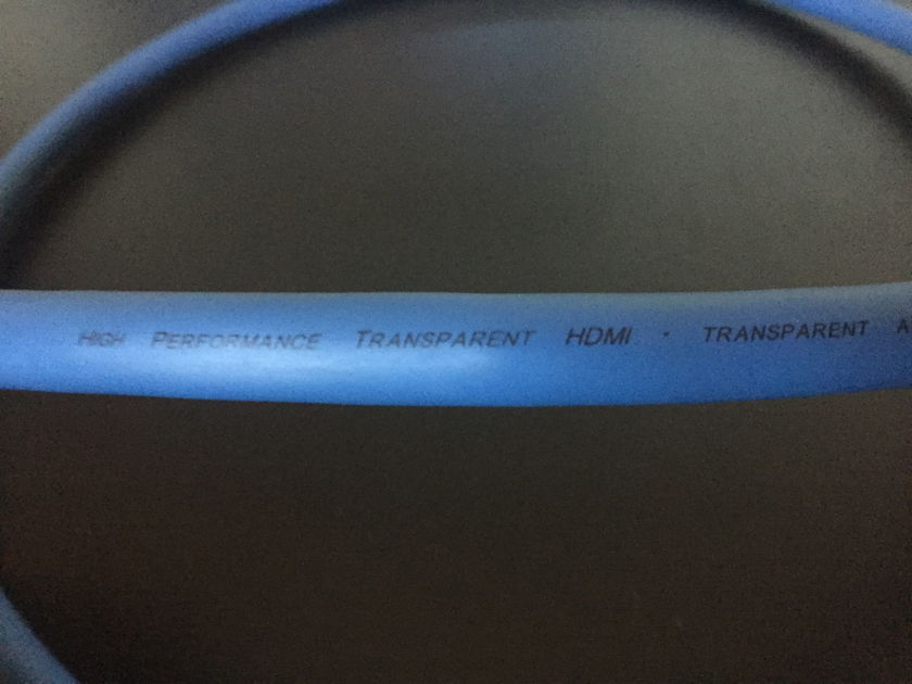 Transparent Audio High Performance HDMI 1 Meter