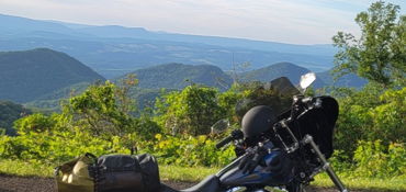 Blue ridge parkway ride n dine. near Lynchburg, VA