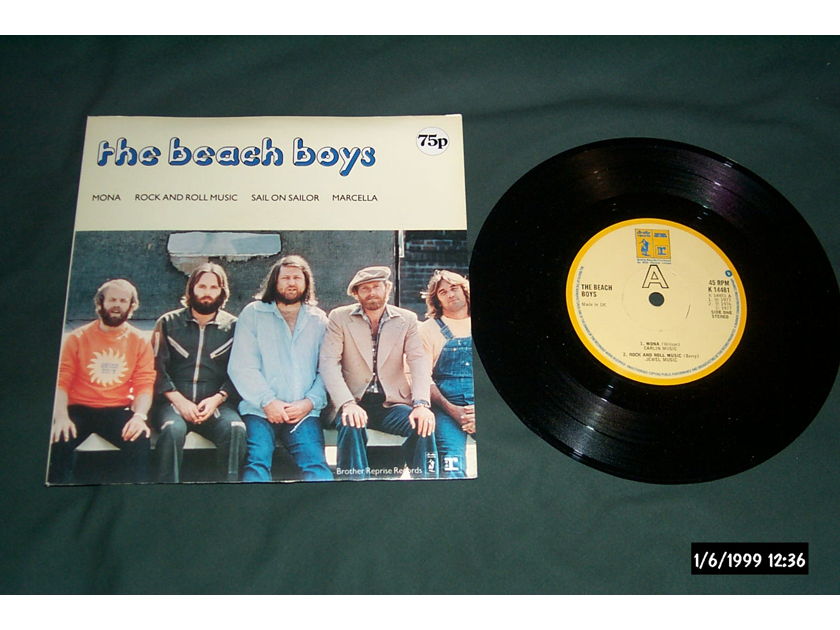 The Beach Boys  - The Beach Boys Brother Records UK EP NM Mona 45 EP NM