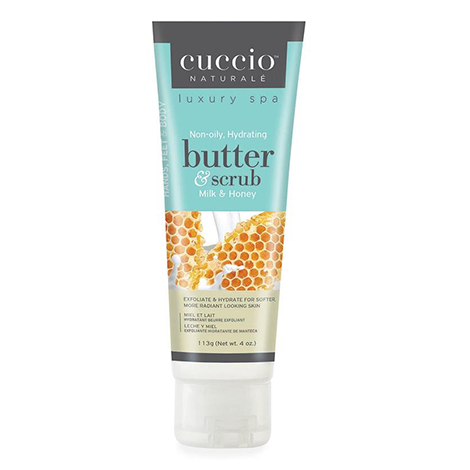 Cuccio Butter & Scrub Milk & Honey 4Oz "Clearance"