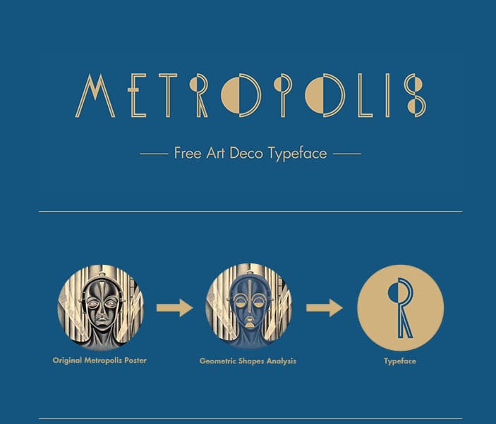 Шрифт - KH-Metropolis для Фотошоп