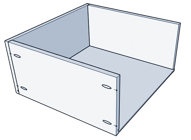 how to make sliding drawers for kitchen cabinets