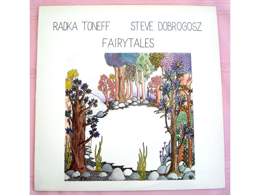 RADKA TONEFF & STEVE DOBROGOSZ LP Fairytales 1982 ORIGINAL Odin Never Played!