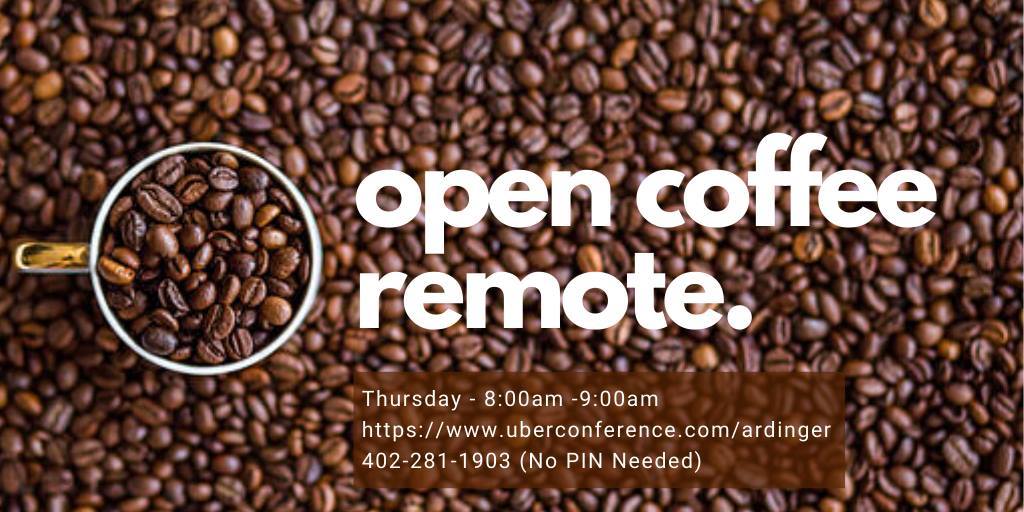 Digital Open Coffee (Source: Brian Ardinger) promotional image
