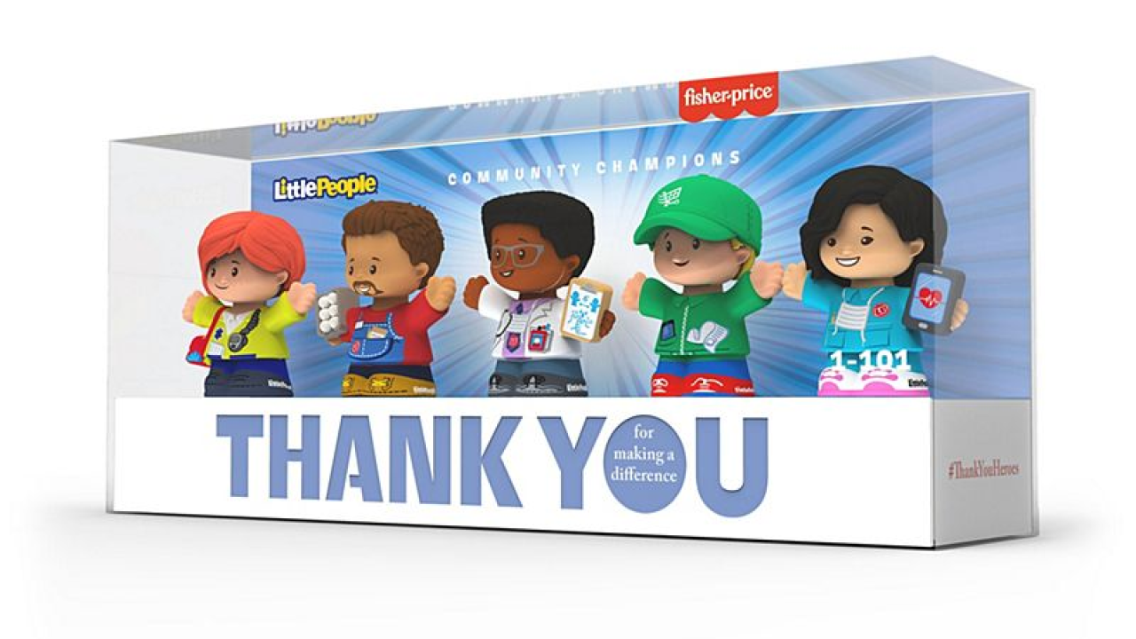 Fisher-Price’s Latest Toys Honor And Support Coronavirus Heroes