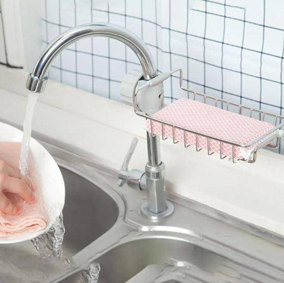 Séchoir à vaisselle sur évier réglable