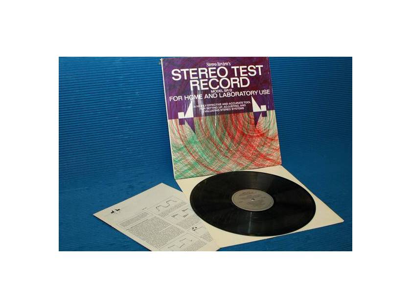 STEREO REVIEW -  - "Stereo Test Record" - Model SR-12  1969