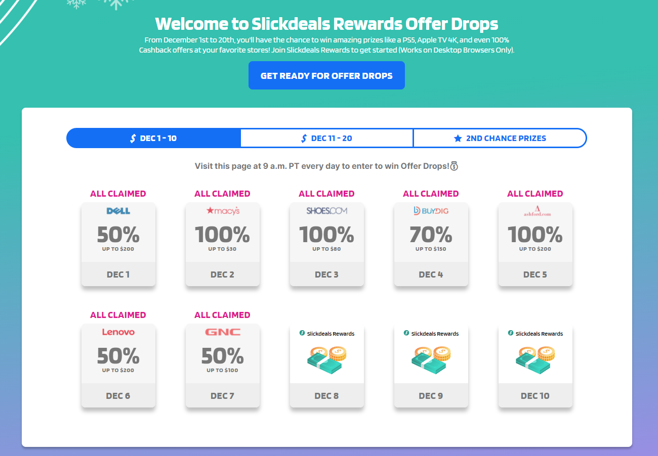 Slickdeals product / service