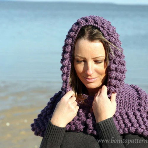 Poppin' Hood Crochet Pattern