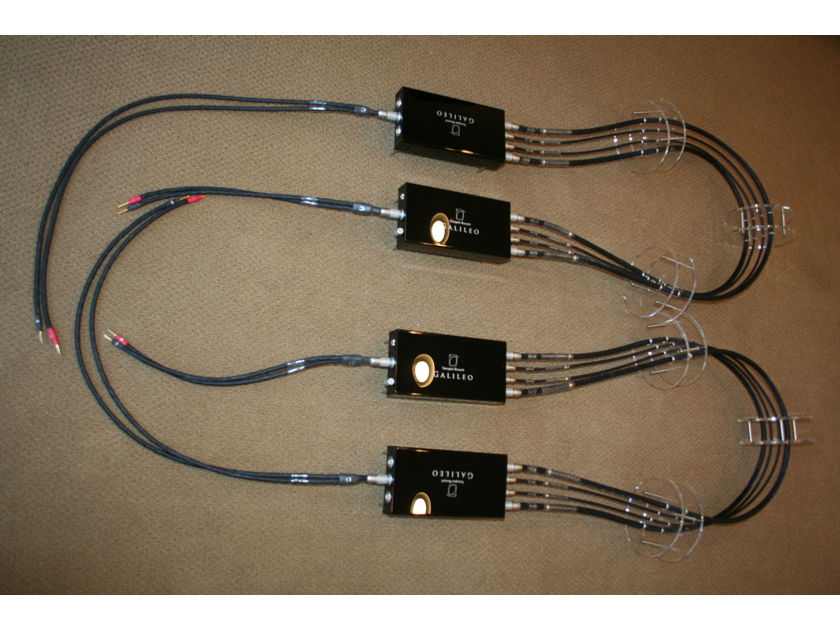 Synergistic Research ~~ Galileo System Speaker Cables ~~ Awesome (see pictures)