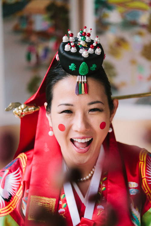 KOREAN TRADITIONAL PAEBAEK TEA CEREMONY BRIDE