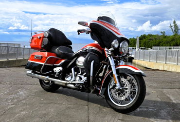 2012 HARLEY-DAVIDSON FLHTCUSE7 CVO ULTRA CLASSIC ELECTRA GLIDE motorcycle for rent near Ruskin, FL
