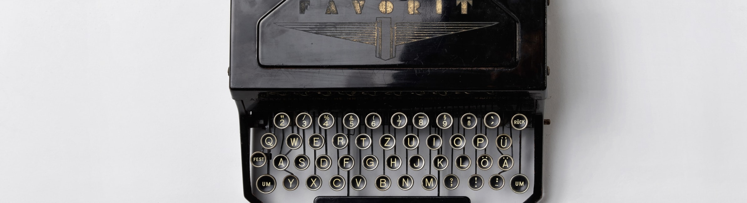 old typewriter