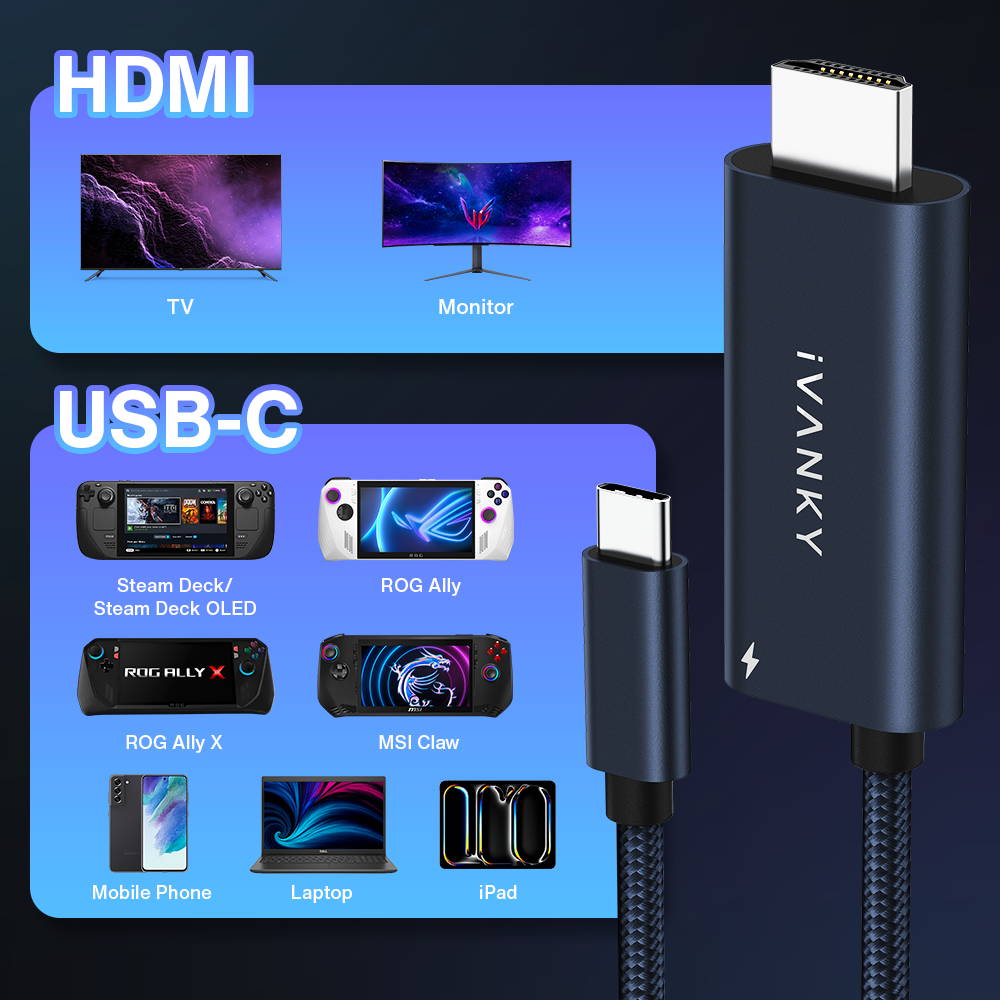 USB C to HDMI Adapter Cable