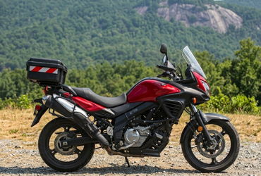 2016 SUZUKI V-STROM 650 XT ABS motorcycle for rent near Concord, NC
