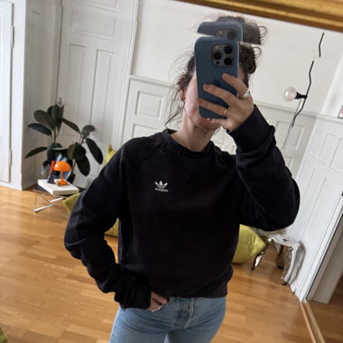 Black adidas sweater