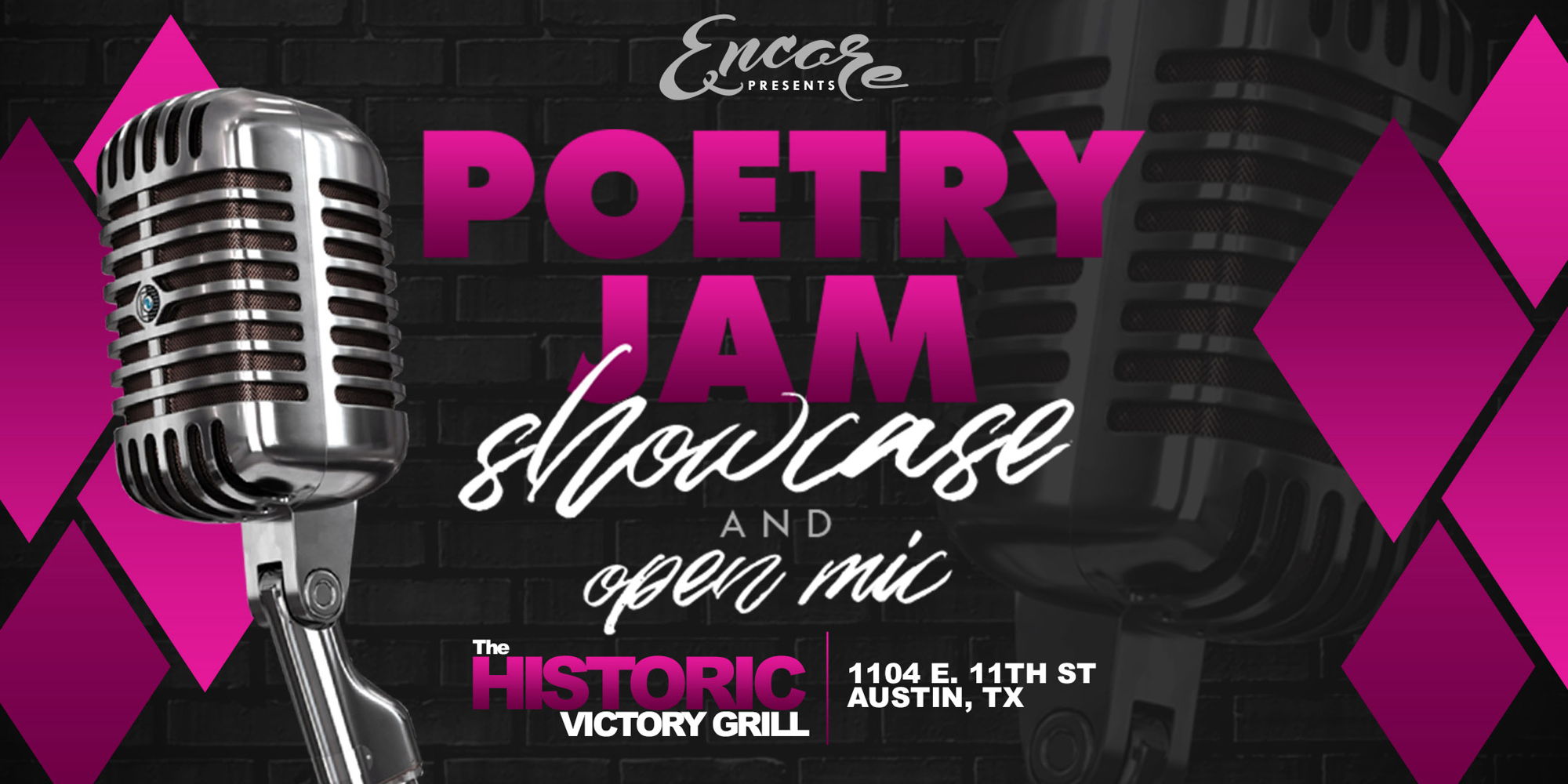 Poetry Jam - Open Mic & Showcase  |  12.3 promotional image