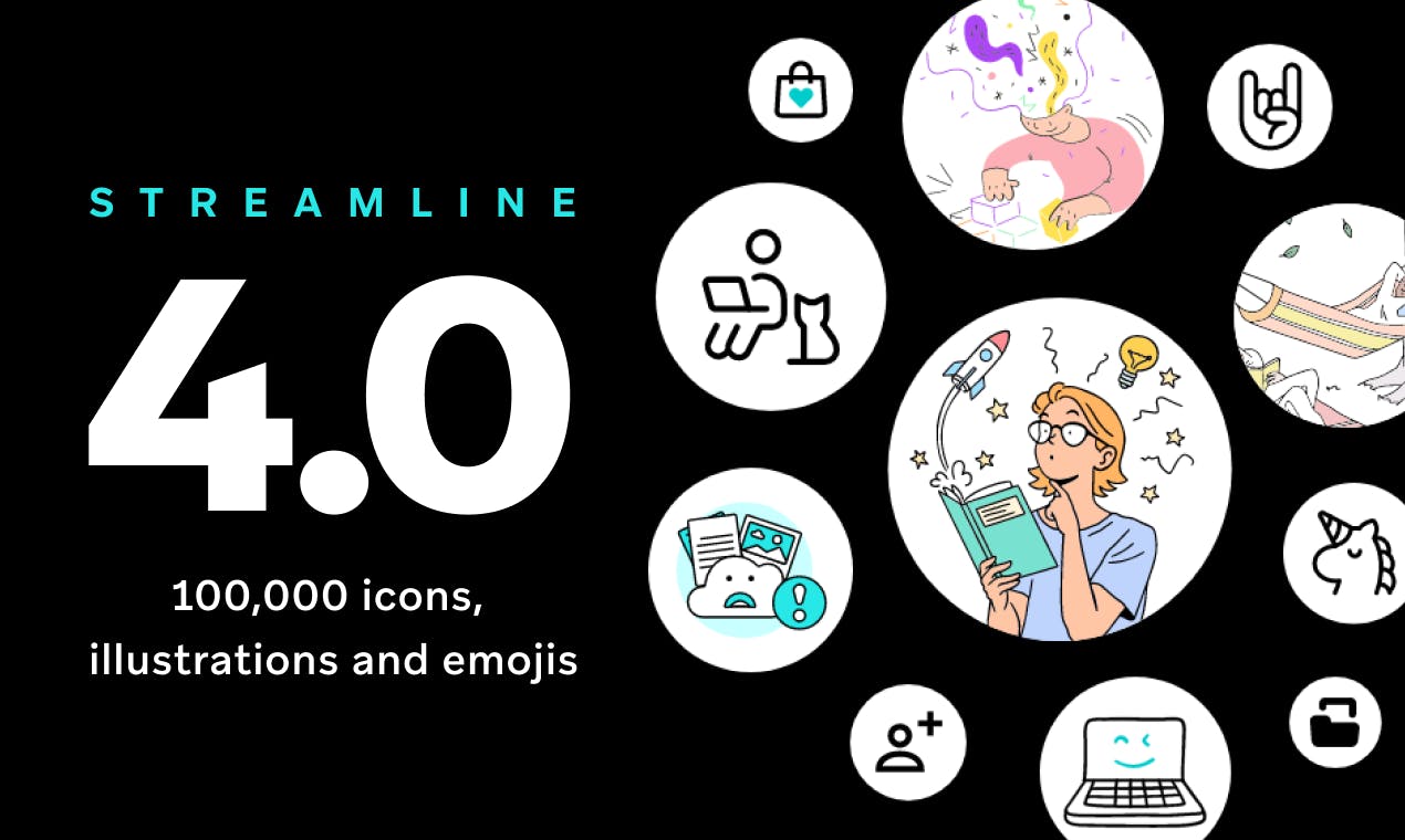 Streamline 4.0 - Largest Icon and Illustration sets Review - Slant
