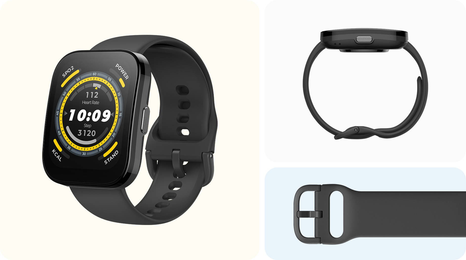 10 Amazfit Bip 5 в цвят Soft Black