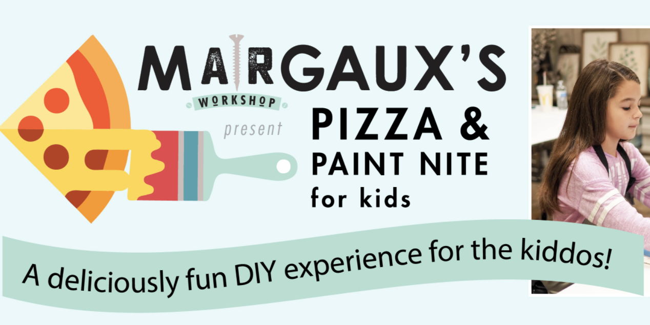 Specialty - PIZZA & PAINT NITE - For Kids! promotional image