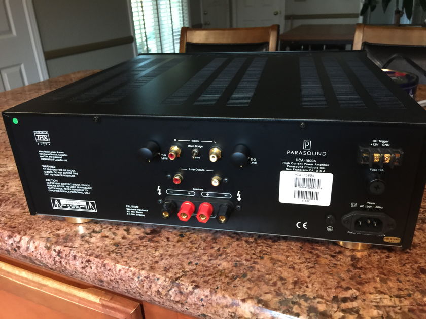 Parasound HCA-1500a Stereo Amplifier - NICE!