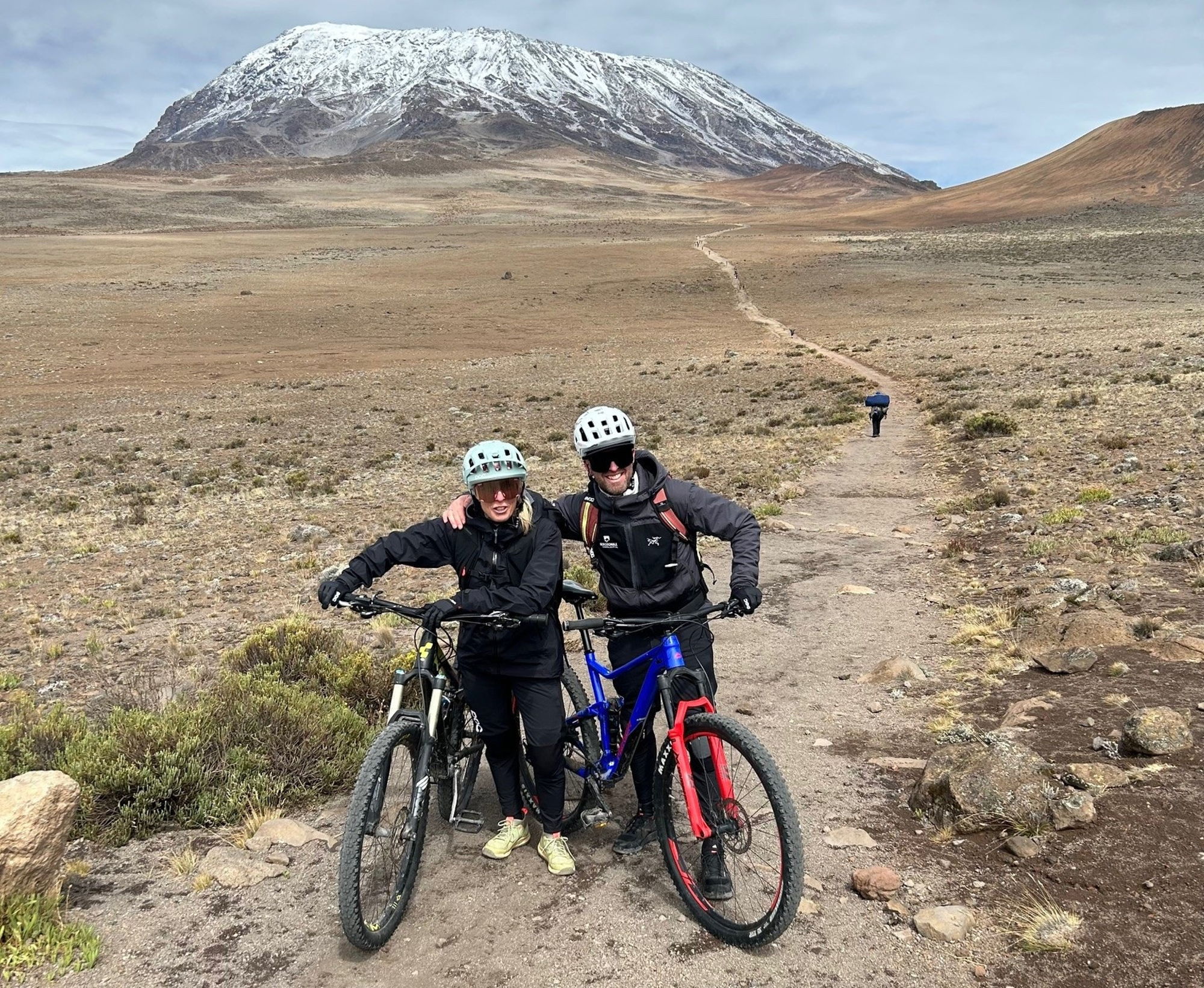 Kilimanjaro Route mit dem Bike