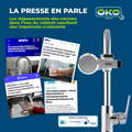 Utilisation du OKO TAP filtration eau potable
