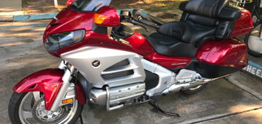 2012 HONDA GL18HPNAM GOLD WING AUDIO COMFORT NAVI XM ABS motorcycle for rent near Manassas, VA